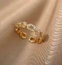 Bague chaîne