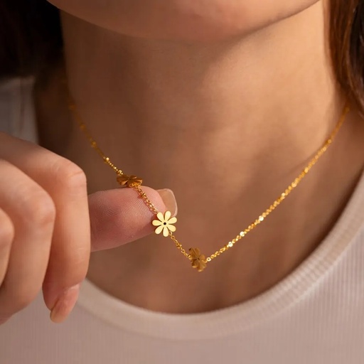 Collier 3 Fleurs